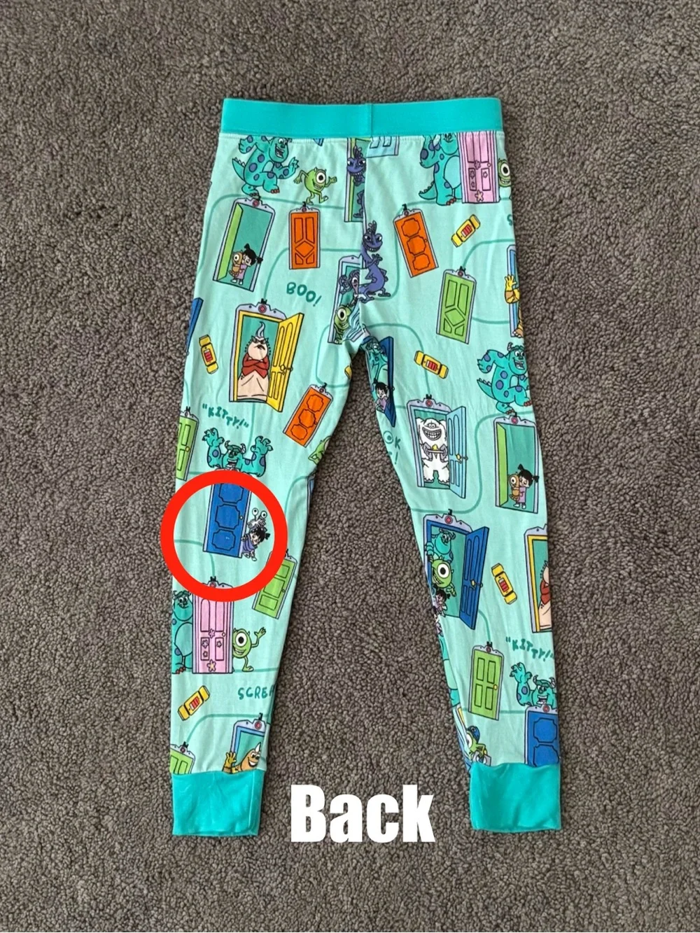 Little Sleepies Monsters Inc Pajama Set 2T